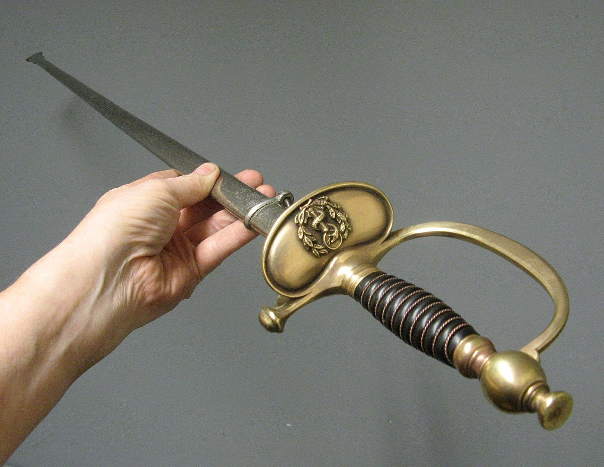 Épée D'Officier Médecin Militaire Du Service De Santé Mle1884.-photo-3