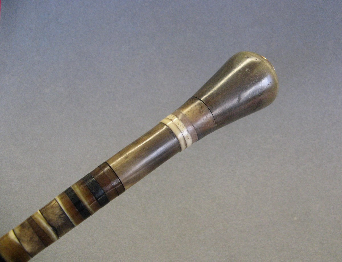 19th Century Horn Opinion Cane.