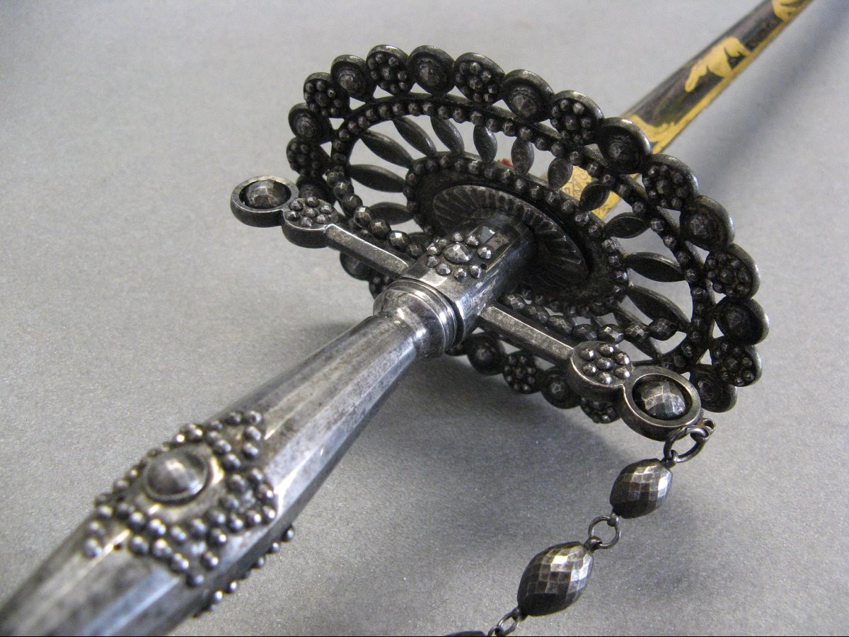 English-style Court Sword Circa 1800/10.-photo-4