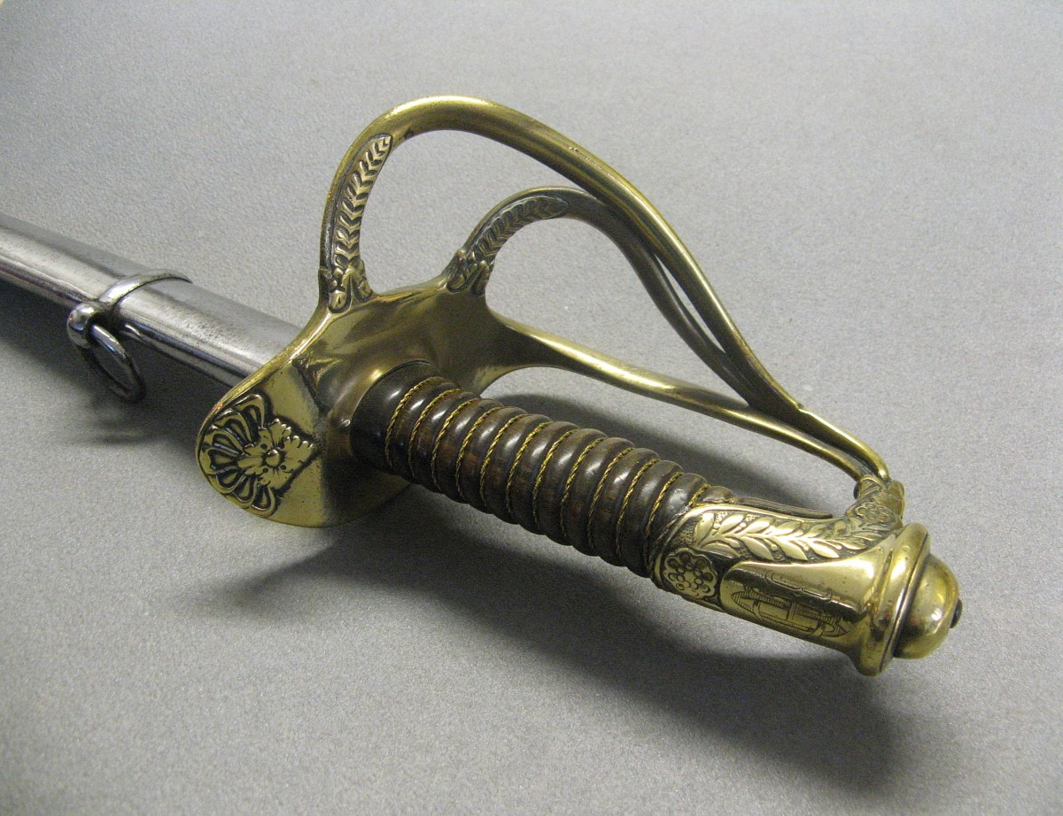 Sabre d' Officier de Cavalerie Légère Mle1822/99.-photo-2