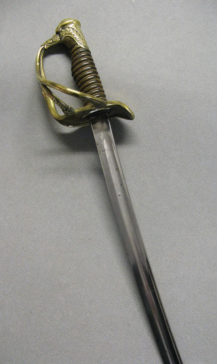 Sabre d' Officier de Cavalerie Légère Mle1822/99.-photo-4
