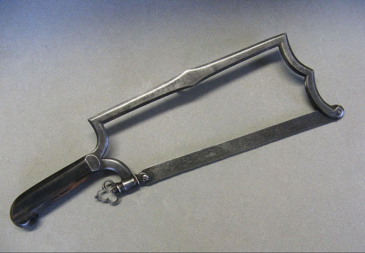 Scie d'Amputation du XVIIIe.-photo-4