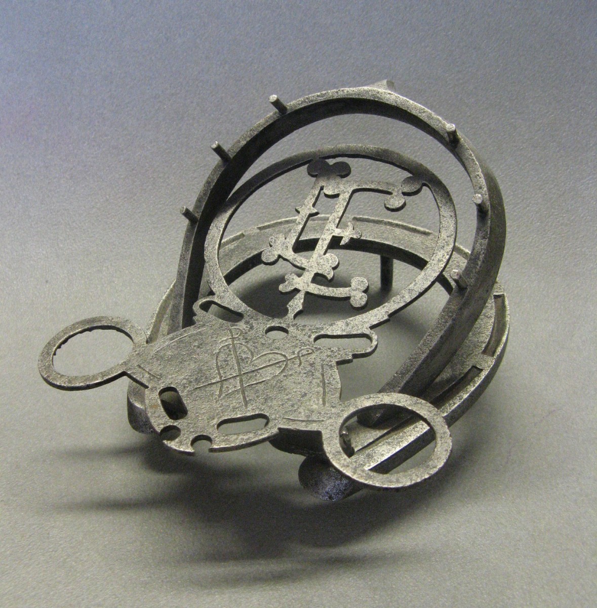 Encrier En Fer forgé.