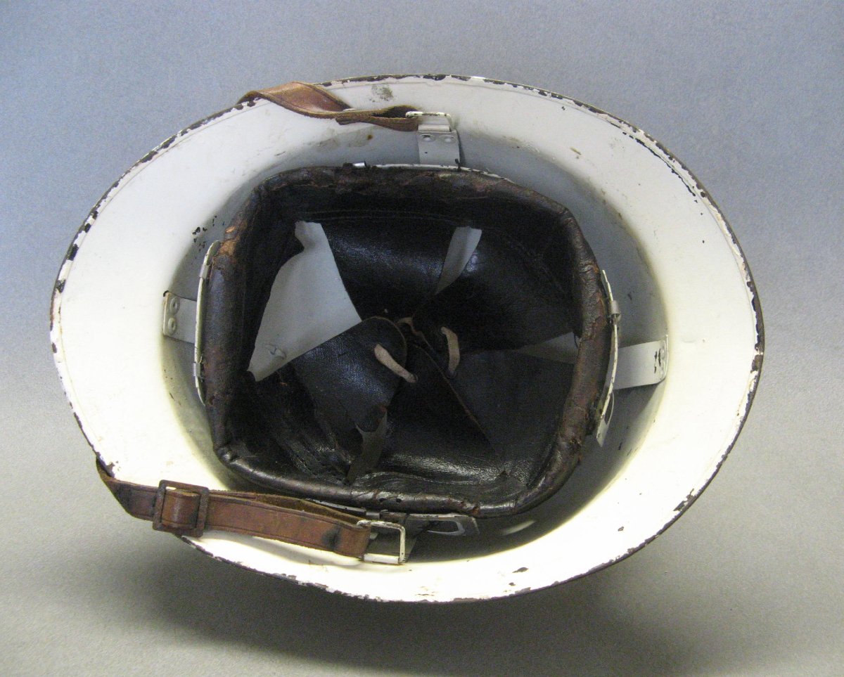 Adrian Mle 1926 French Red Cross Helmet. Second World War 39/45.-photo-4