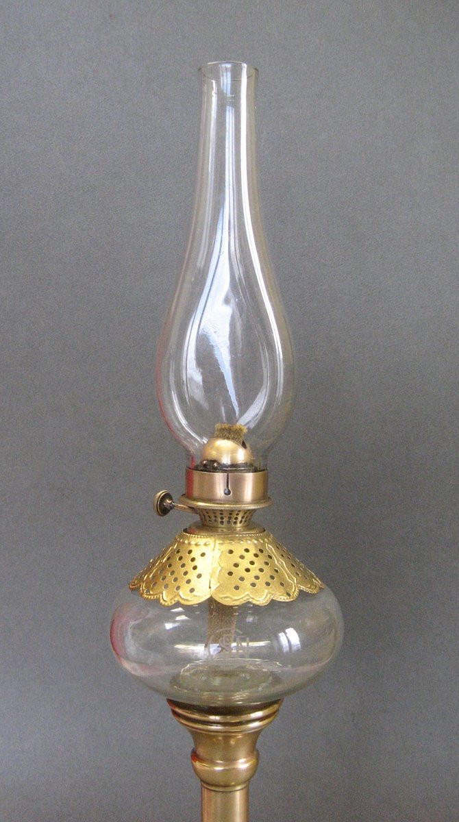 Sncf Kerosene Lamp.-photo-2