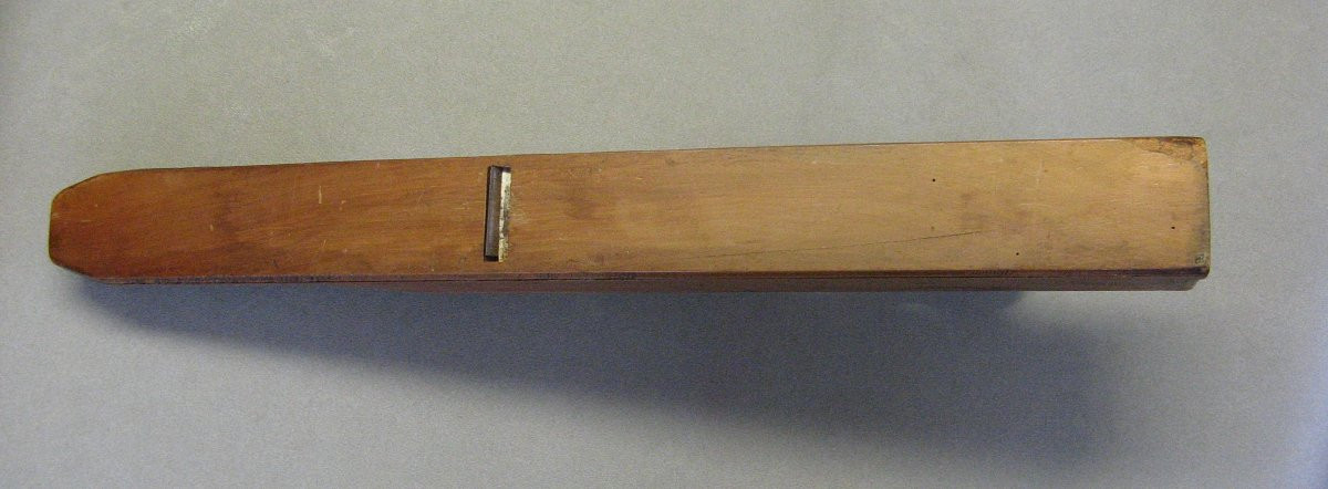 Rabot Varlope sculptée début XIXe. Compagnons Art Populaire.-photo-6