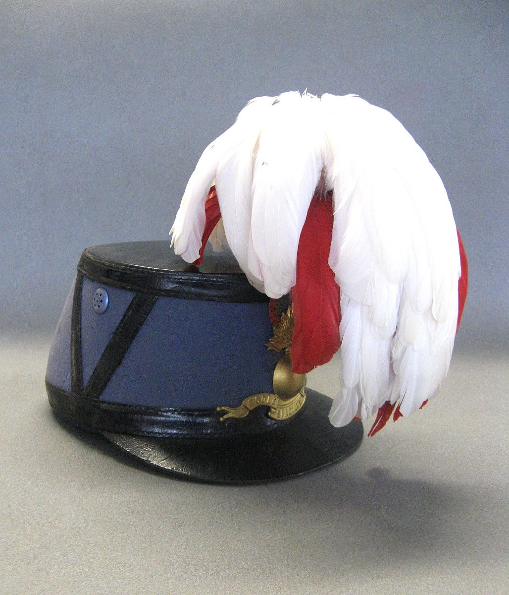 Shako De l'Ecole Spéciale Militaire De Saint Cyr.-photo-2