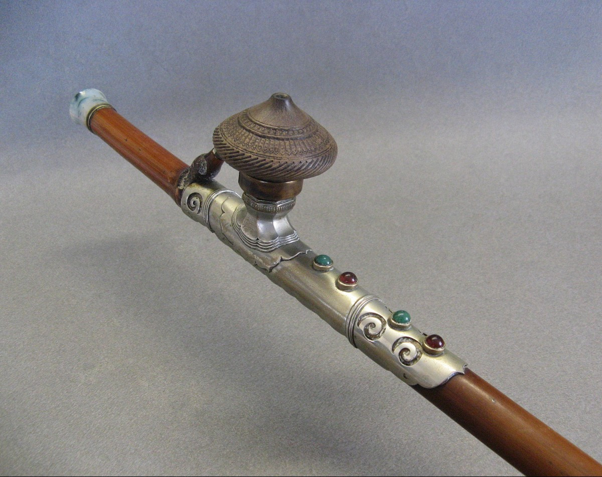 Opium Pipe China 1900.-photo-4