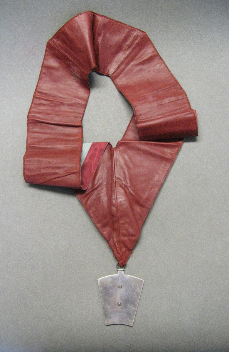 Star In The East Lodge N°95 Masonic Long Pendant.-photo-3