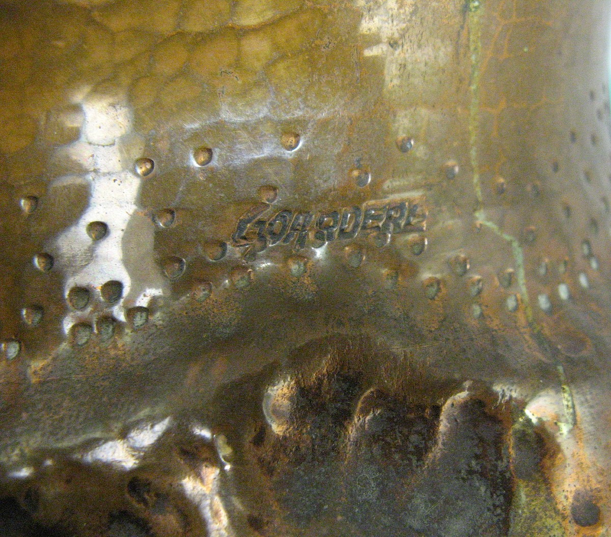 Cache-pots Art Déco Signé Jean Goardere.-photo-4
