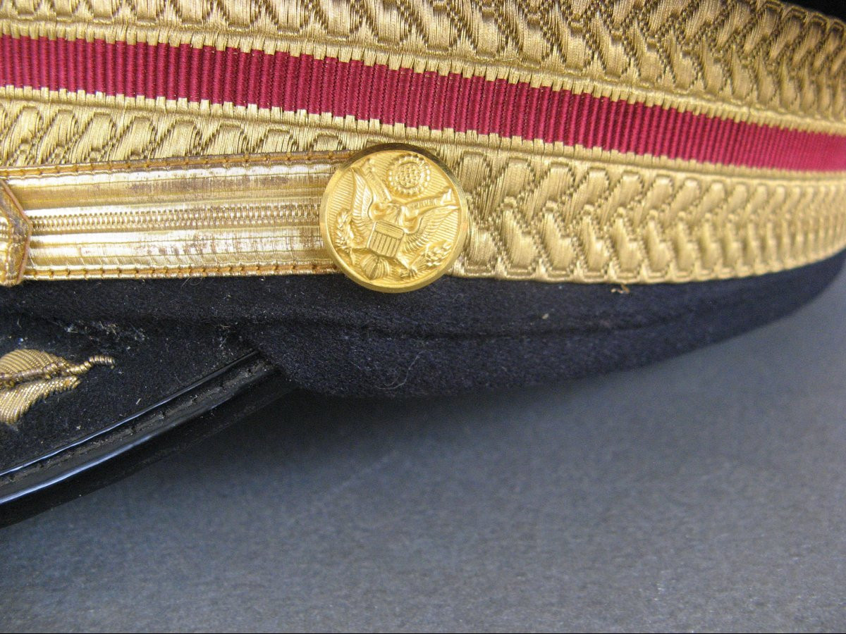 Casquette d'officier supérieur US Army.-photo-1