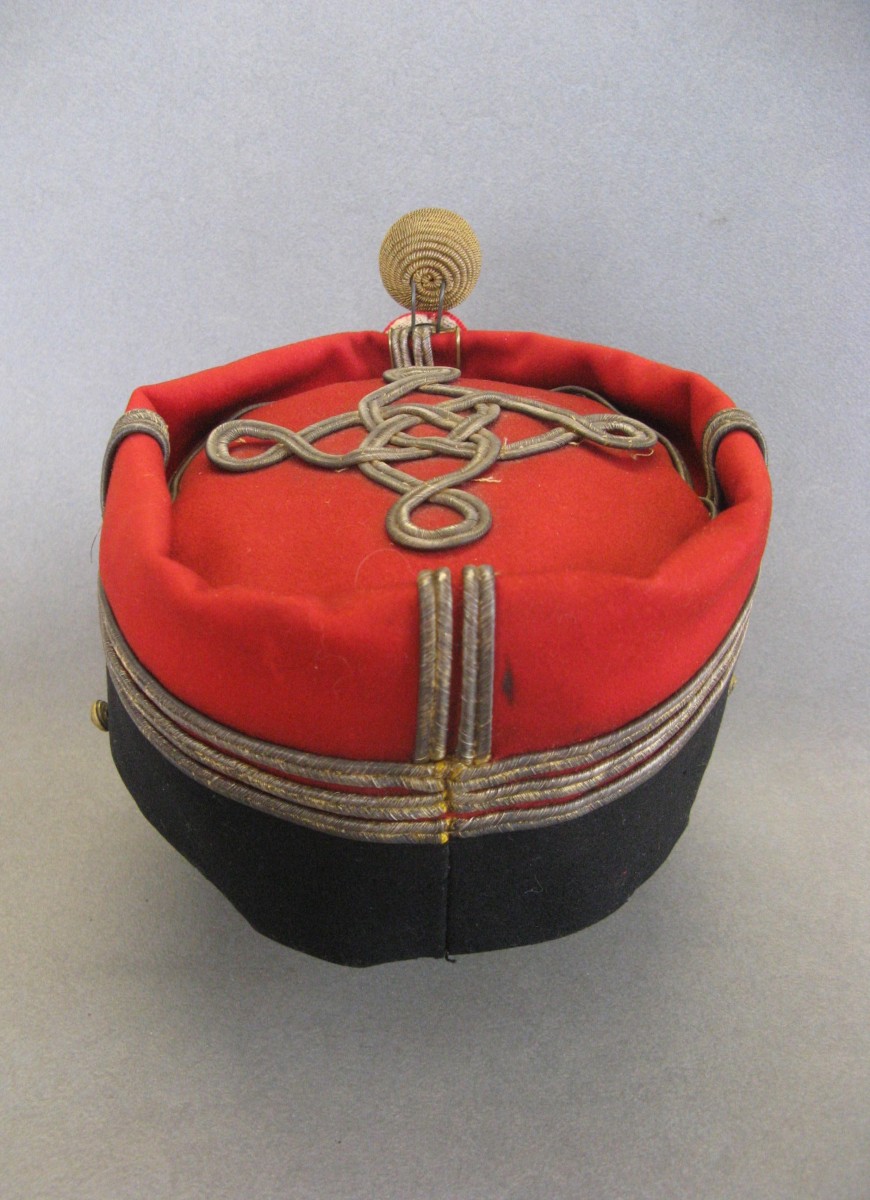 KÉPI 'FOULARD' D'UN CAPITAINE DU CORPS ADMINISTRATIF. 14/18.-photo-4