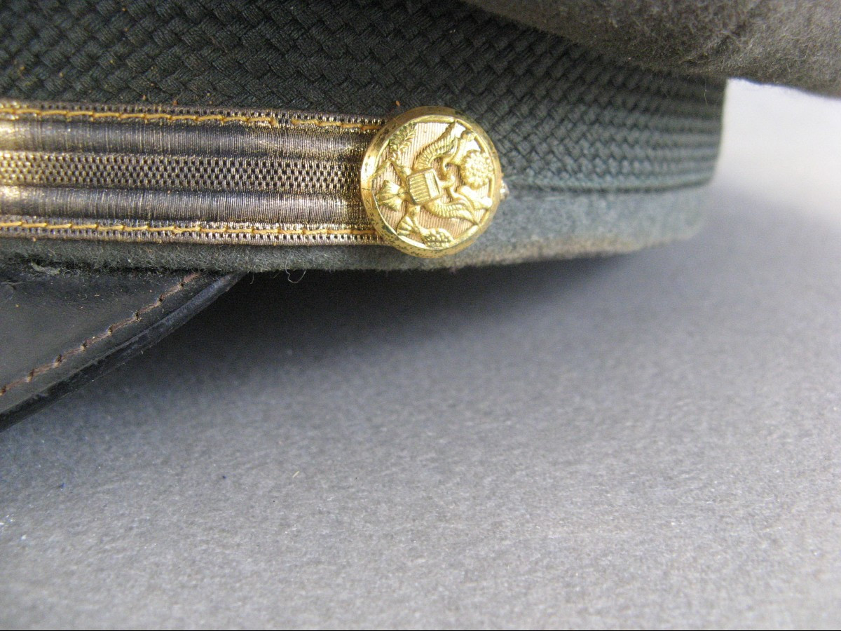 Casquette d' Officier Subalterne  US ARMY Vietnam.-photo-5