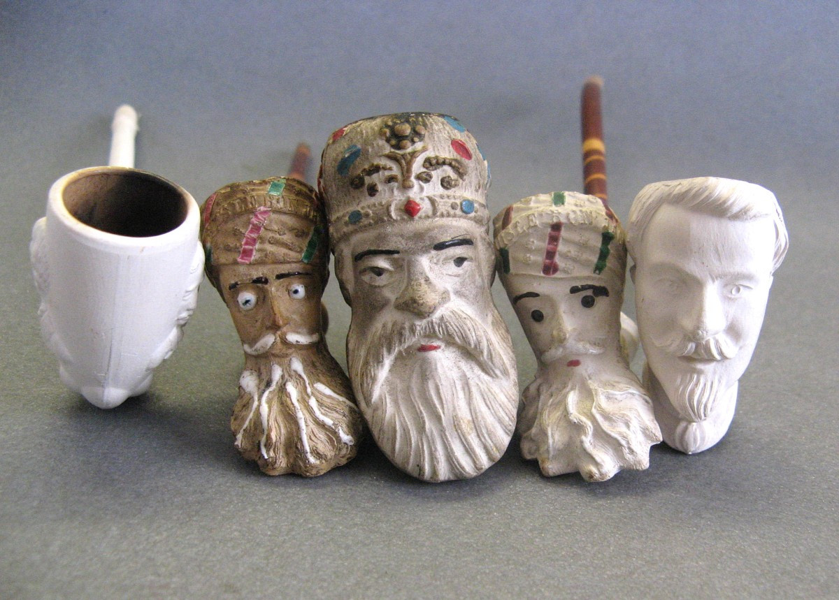 Clay Pipes.