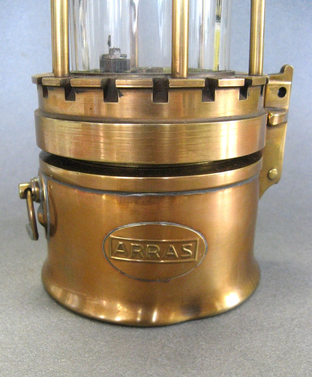 lampe de sécurité d'ingénieur des mines de type BAN. Arras.-photo-2