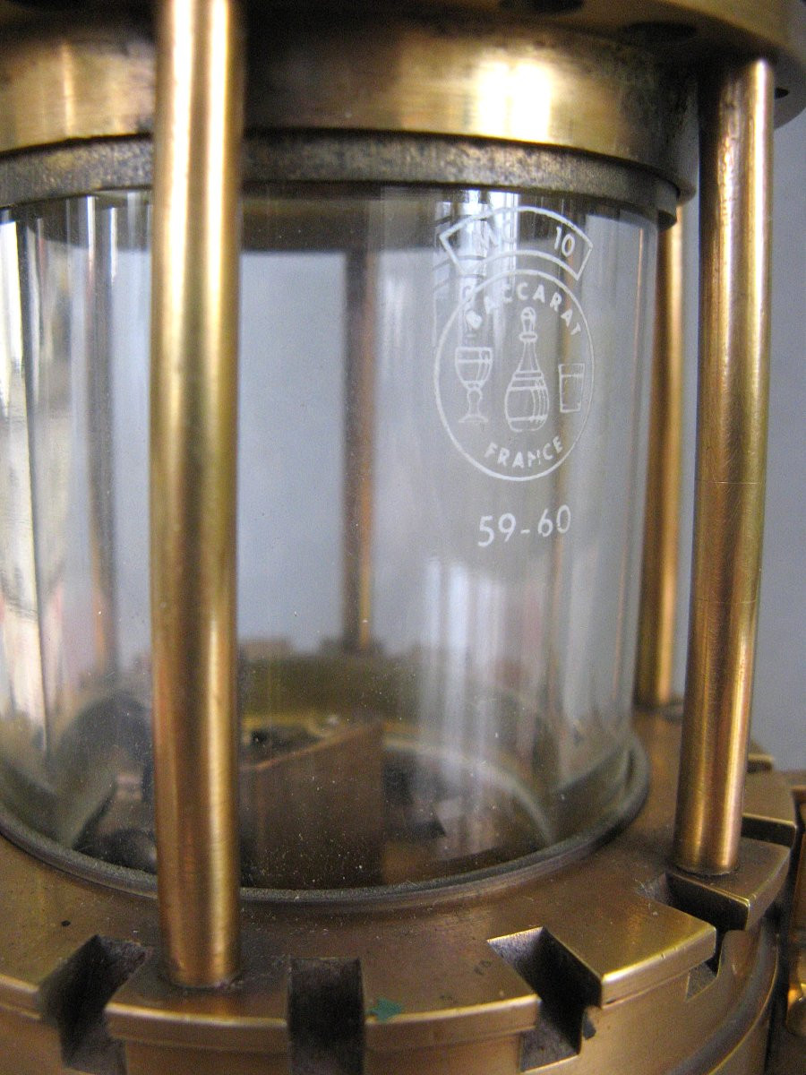 lampe de sécurité d'ingénieur des mines de type BAN. Arras.-photo-3