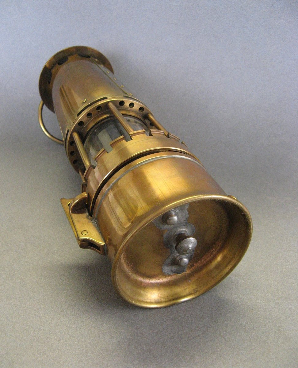 lampe de sécurité d'ingénieur des mines de type BAN. Arras.-photo-1