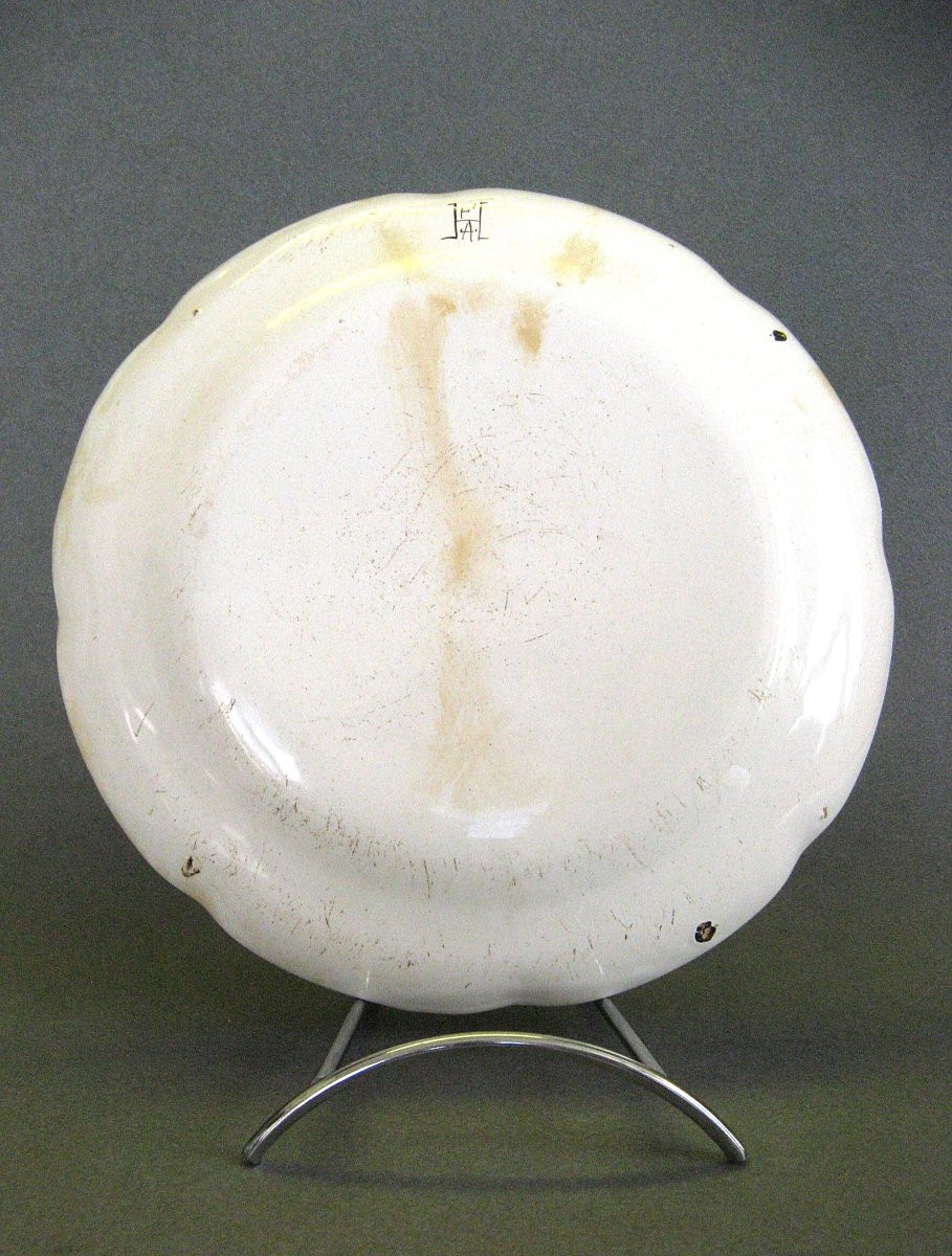 Assiette Au Chinois Porteur d'Eau - Hadancourt-le-Haut-Clocher XIXe.-photo-3