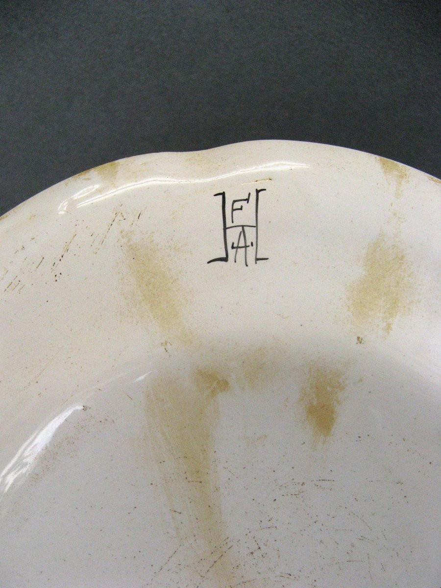 Assiette Au Chinois Porteur d'Eau - Hadancourt-le-Haut-Clocher XIXe.-photo-4