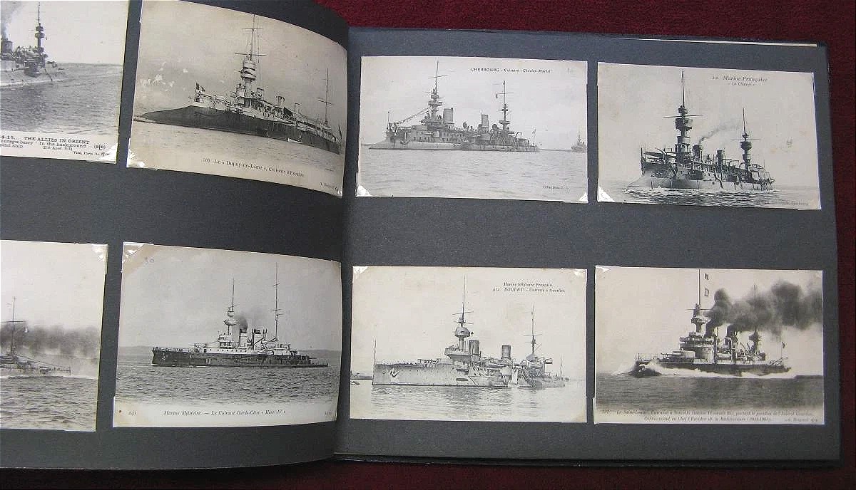  Bateau Marine Militaire 14/18 - 150 CPA - Album Musical.-photo-4