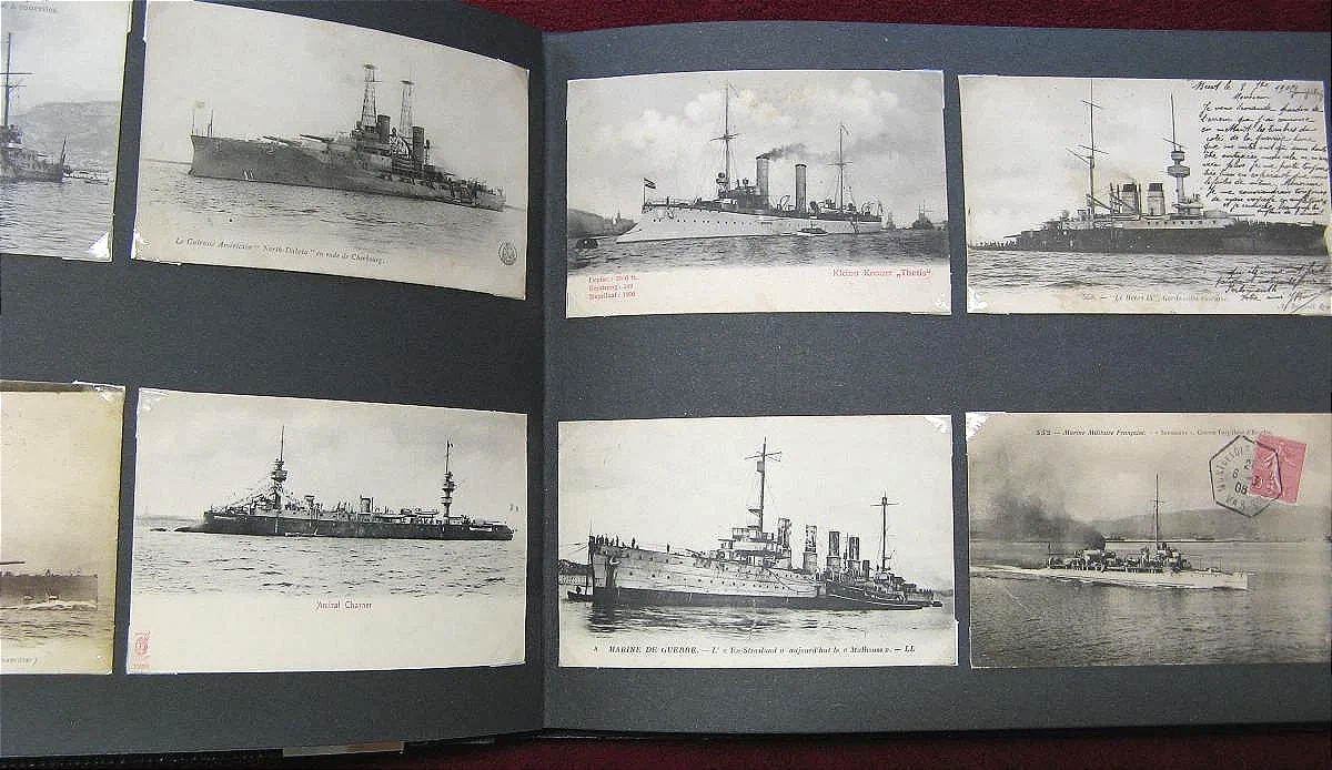  Bateau Marine Militaire 14/18 - 150 CPA - Album Musical.-photo-1