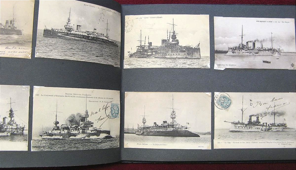  Bateau Marine Militaire 14/18 - 150 CPA - Album Musical.-photo-2