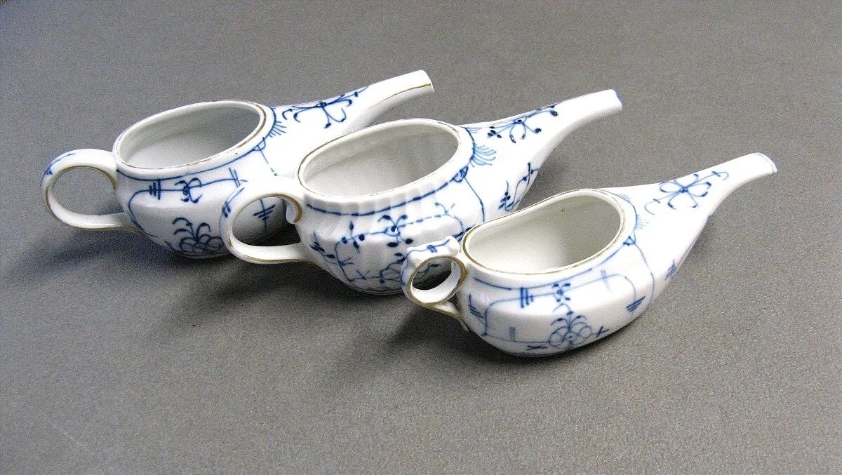 Canards De Malade En porcelaine XIX. -photo-2
