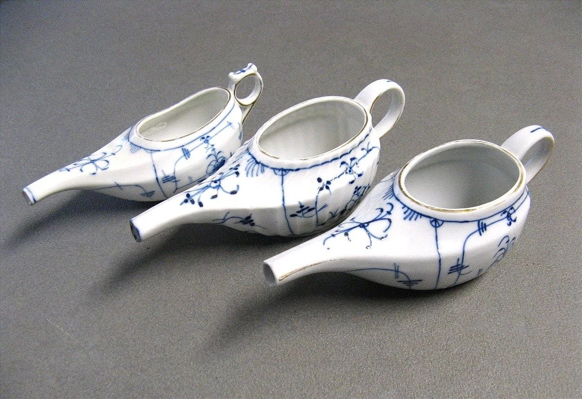 Canards De Malade En porcelaine XIX. 