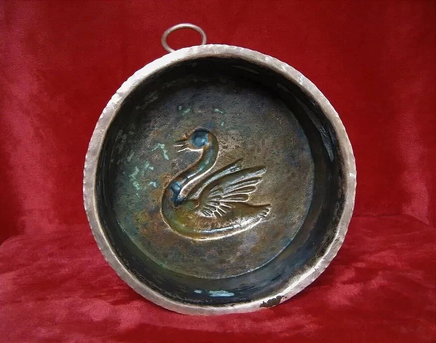 19th Century Copper Cake Mould.-photo-3
