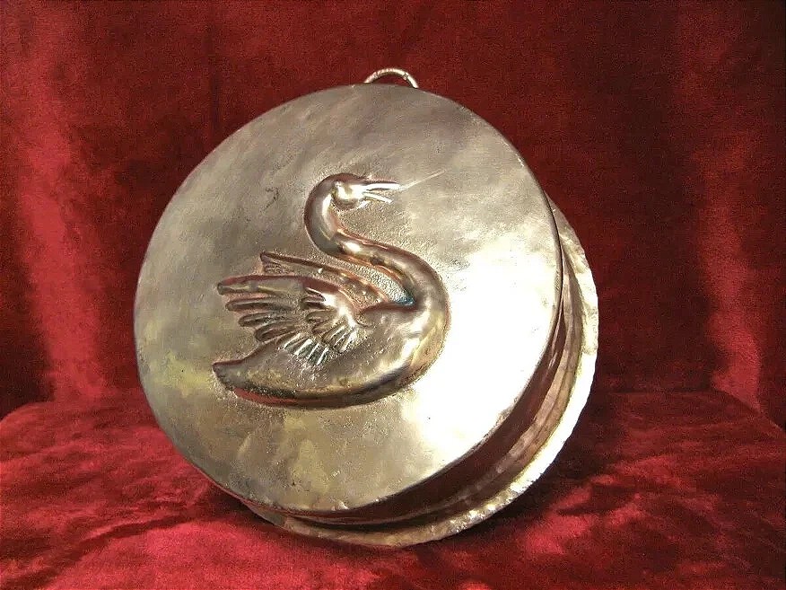 19th Century Copper Cake Mould.