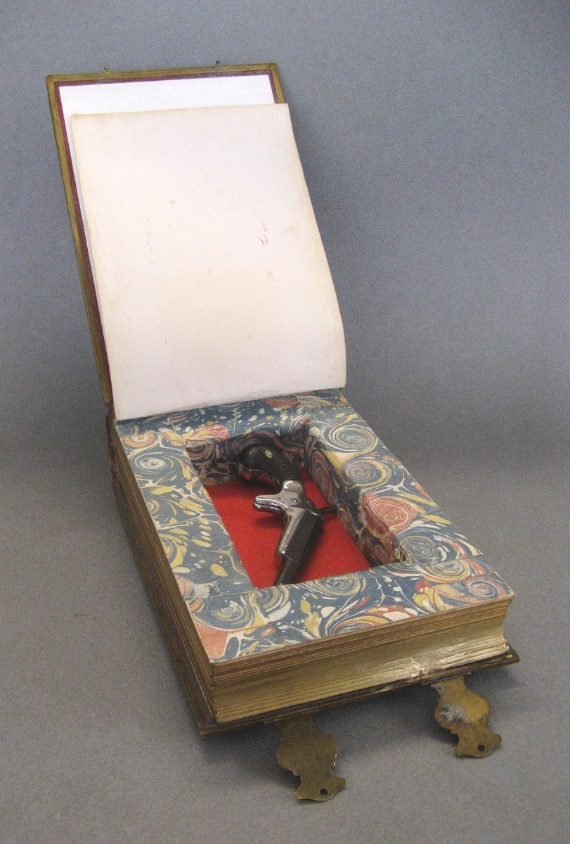 E. Allen & Co. Allen & Co 1865 36 Rf With 19th Century Faux Book.-photo-4