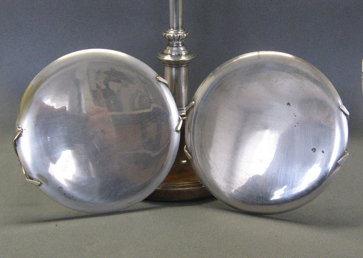 Silver-plated Metal Justice Scales.-photo-1
