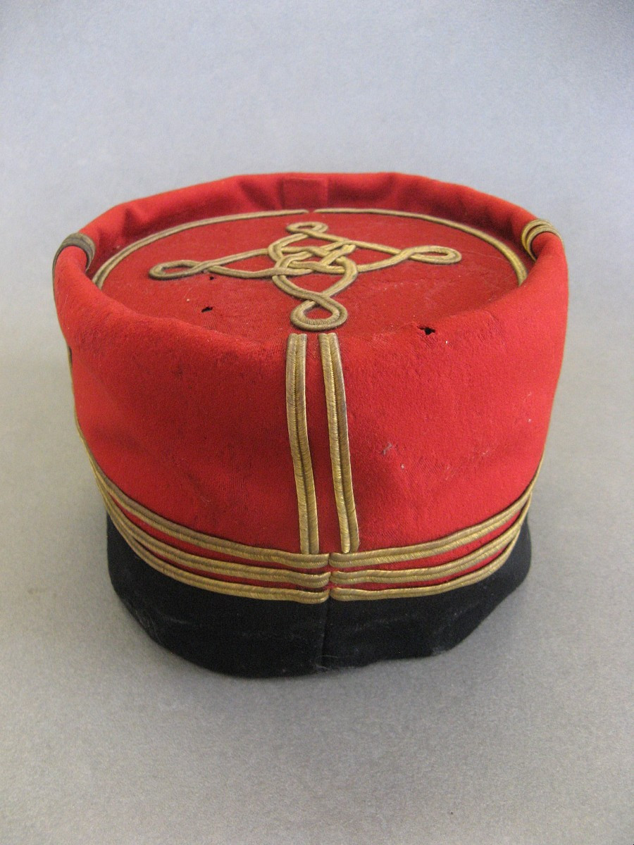 Képi Foulard De Grande Tenue d'Un Capitaine d'Infanterie 14/18.-photo-2