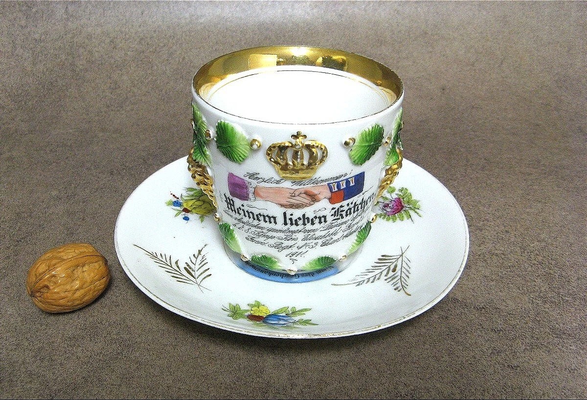 Large Prussian Reservist Mug Late 19th Century.-photo-1