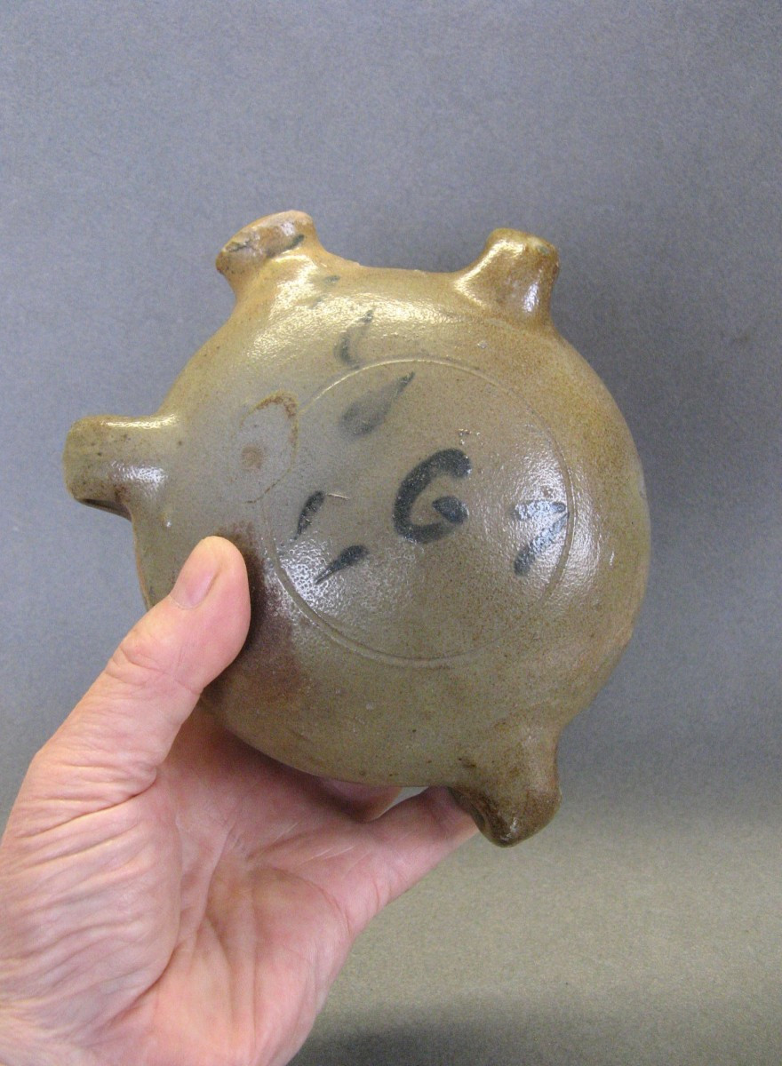 Stoneware Passing Gourds 19th Century.-photo-2