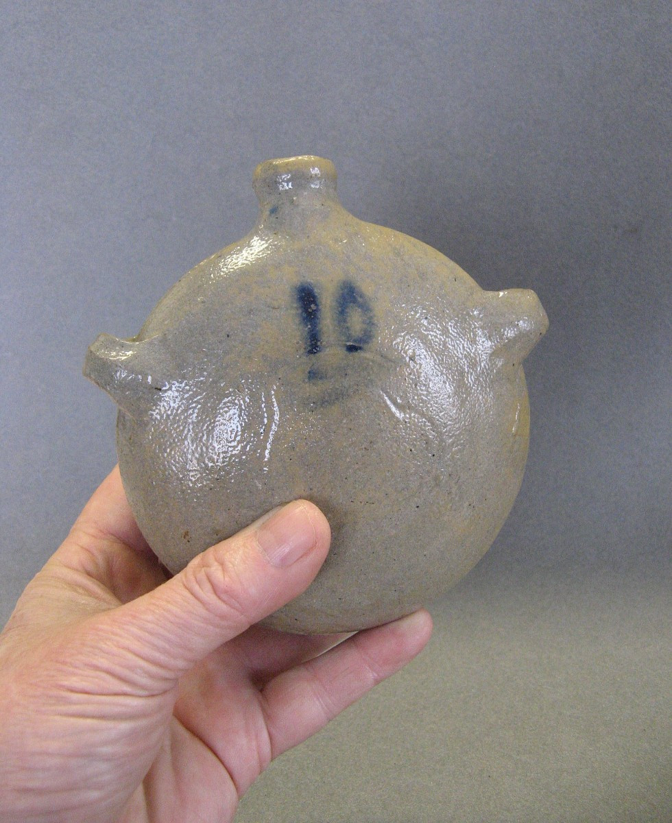 Stoneware Passing Gourds 19th Century.-photo-4