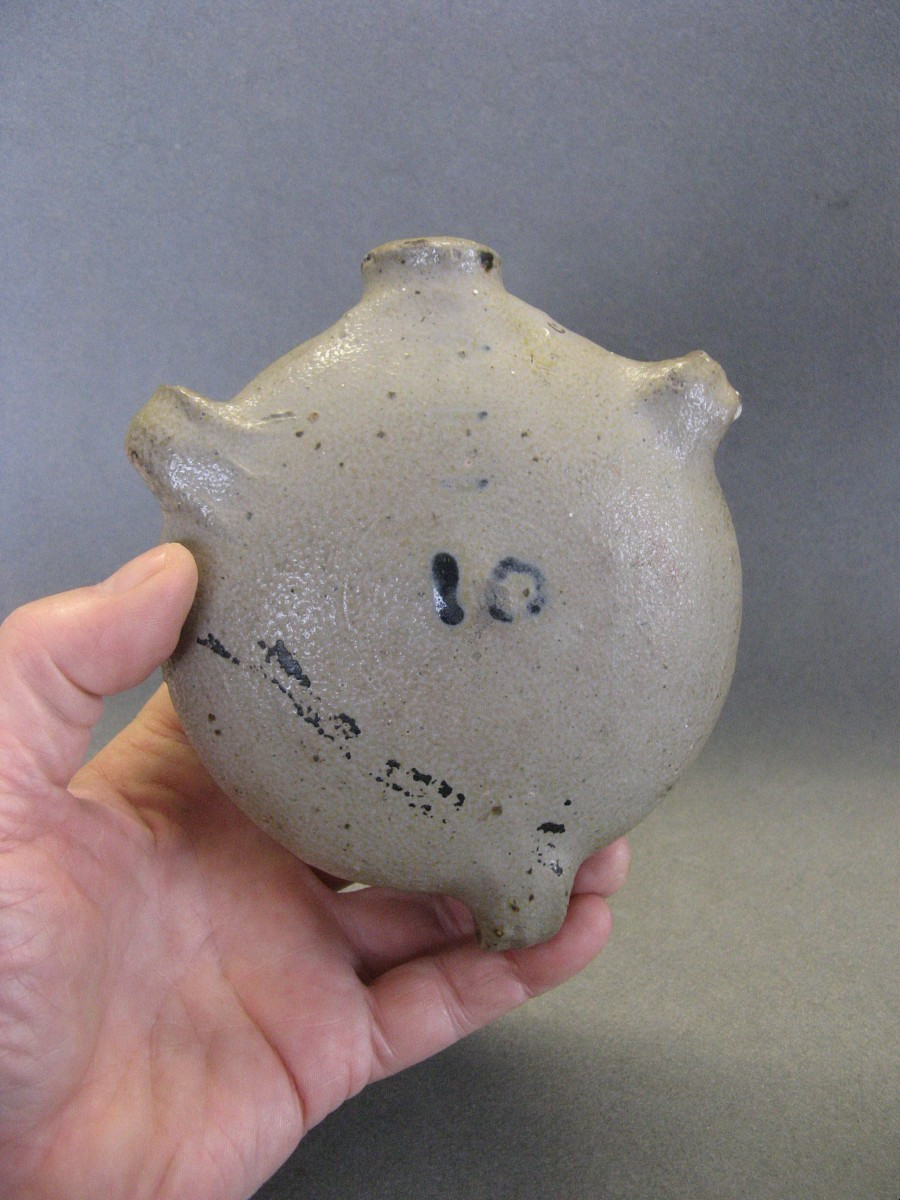 Stoneware Passing Gourds 19th Century.-photo-1