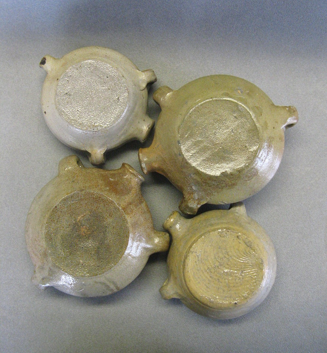 Stoneware Passing Gourds 19th Century.-photo-3