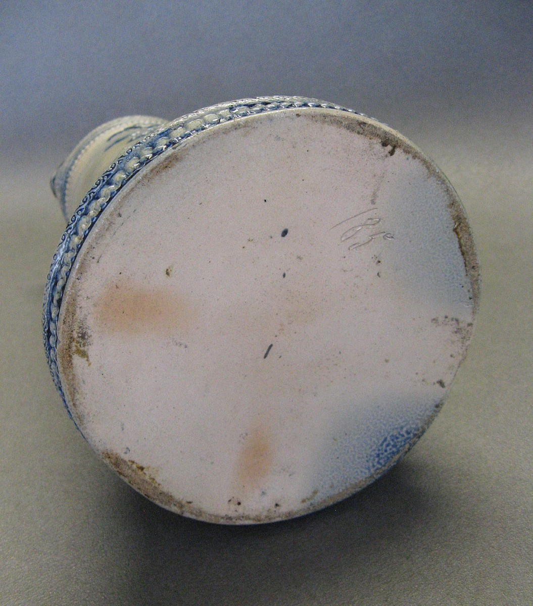 Stoneware Hunting Jug 19th Century.-photo-2