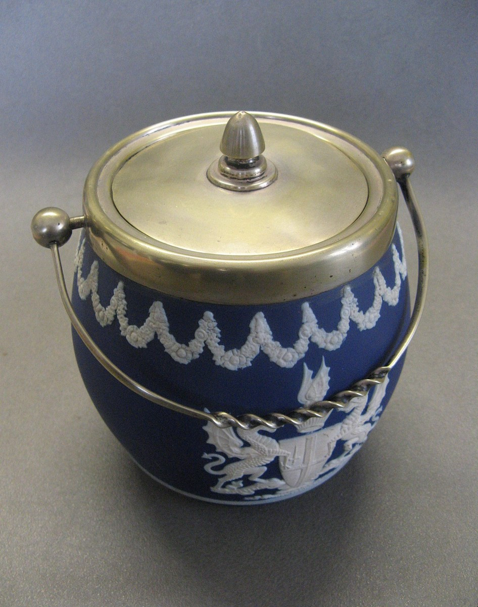 Pot A Biscuits Victorien En Grès William Adams & Sons.-photo-3