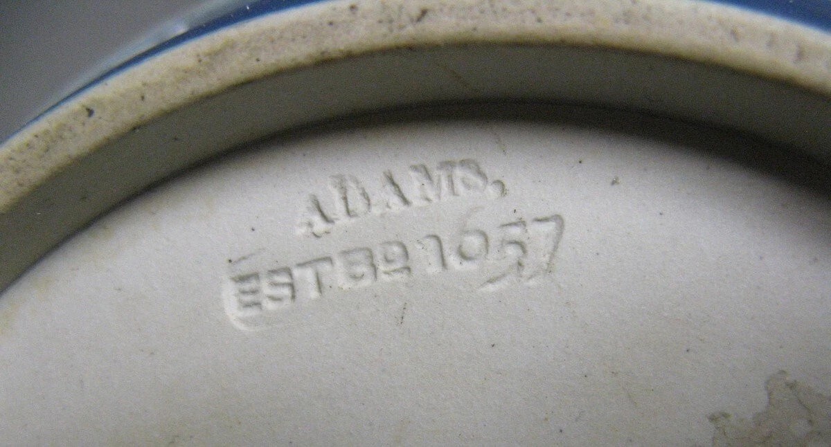 Pot A Biscuits Victorien En Grès William Adams & Sons.-photo-3