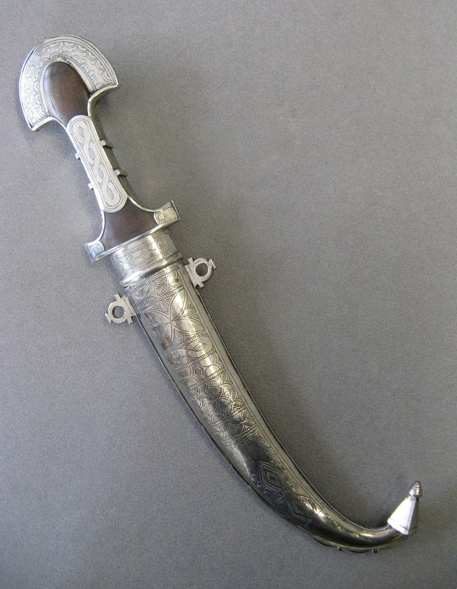 Koumya Dagger . Morocco Early 20th Century.-photo-2