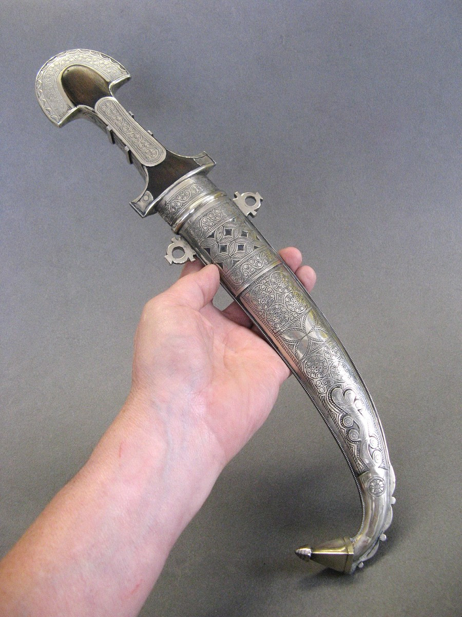 Koumya Dagger . Morocco Early 20th Century.-photo-3