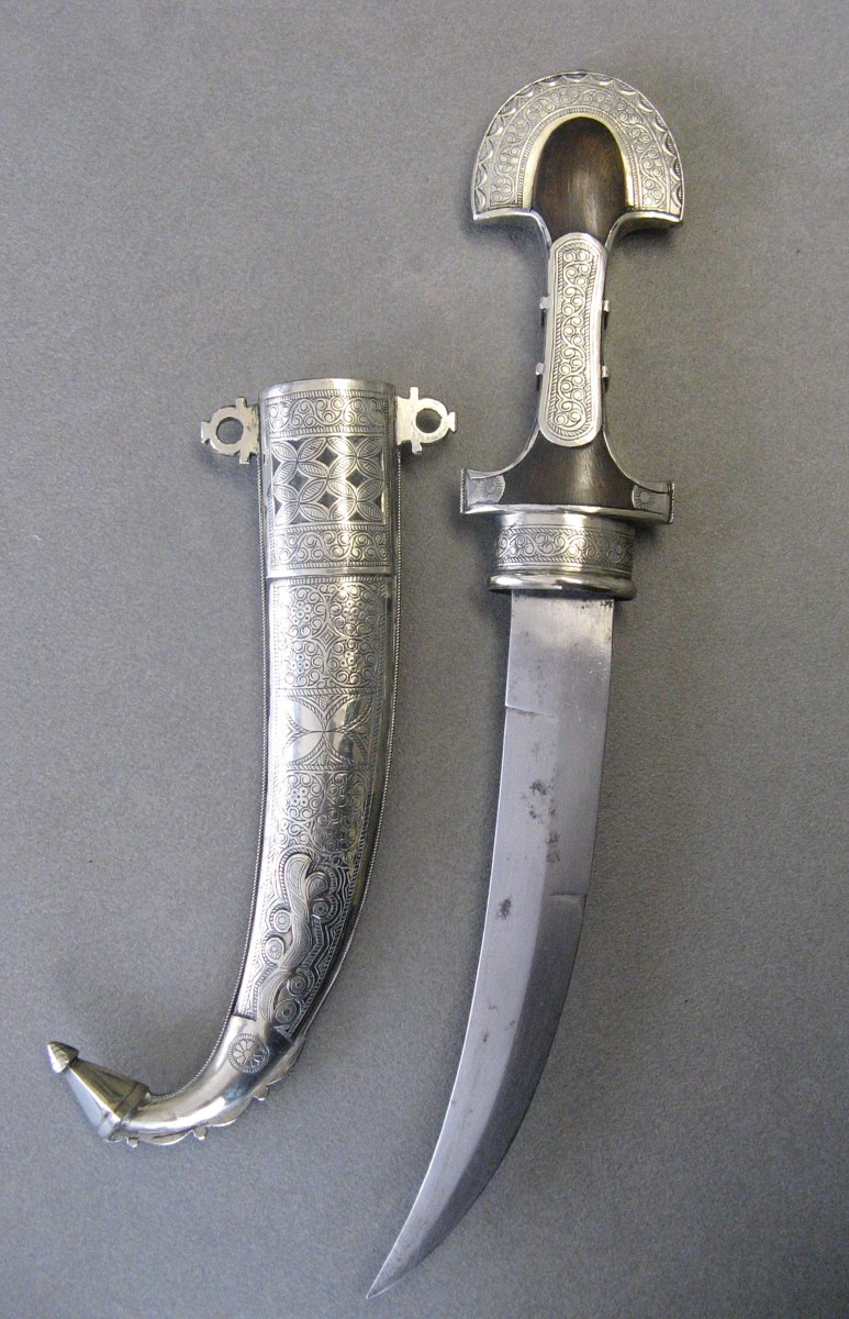Koumya Dagger . Morocco Early 20th Century.-photo-4