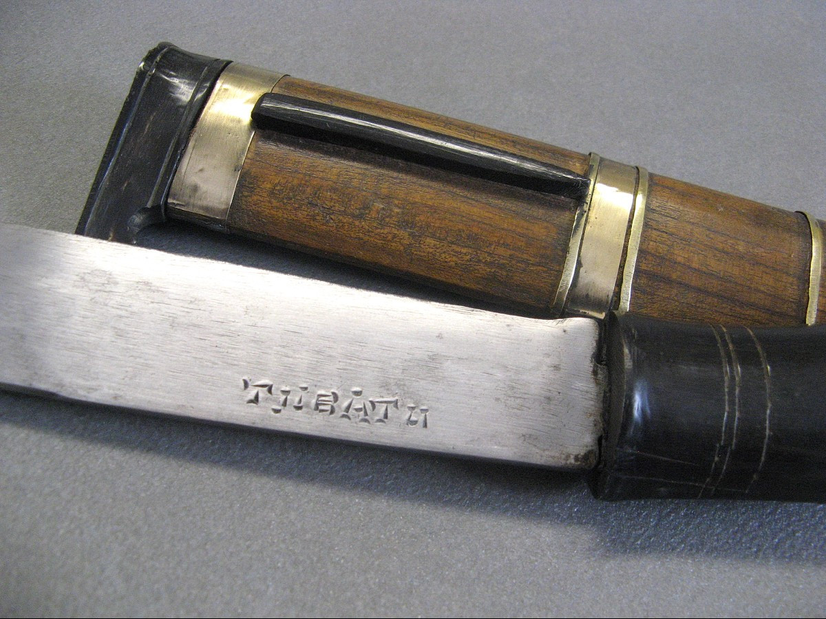 Golok Short Sword, Java, Indonesia.-photo-2