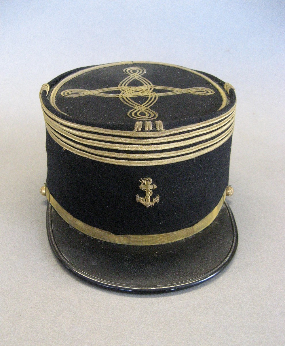Képi Mle 31 De Colonel d'Artillerie De Marine.-photo-2