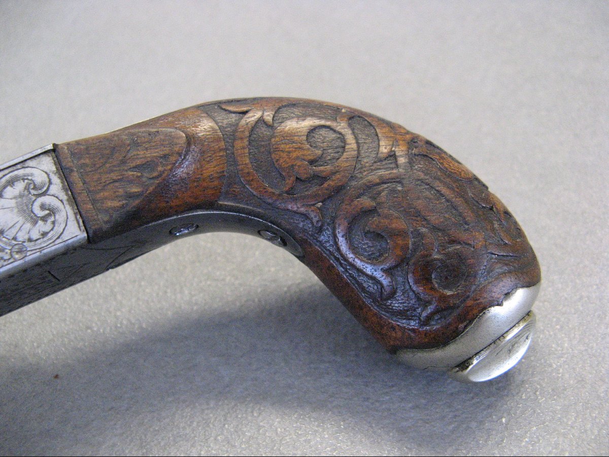 Mid-19th-century Pocket Percussion Pistol.-photo-2