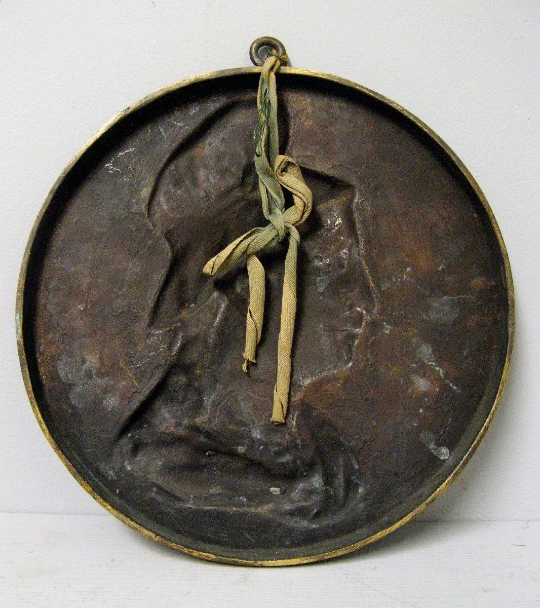 Large Bronze Medallion -photo-2