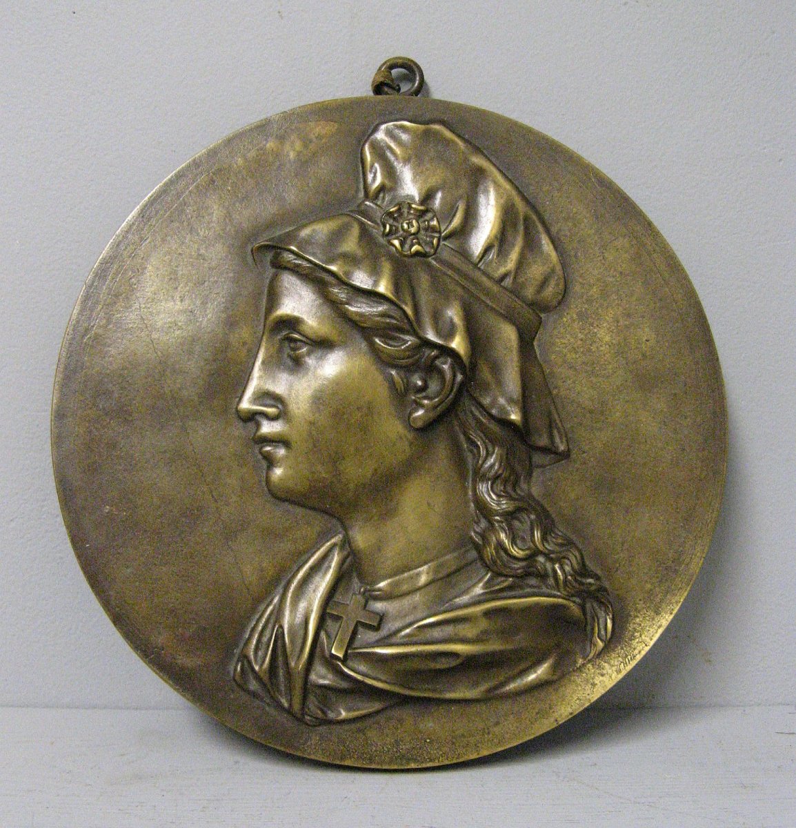 Large Bronze Medallion 
