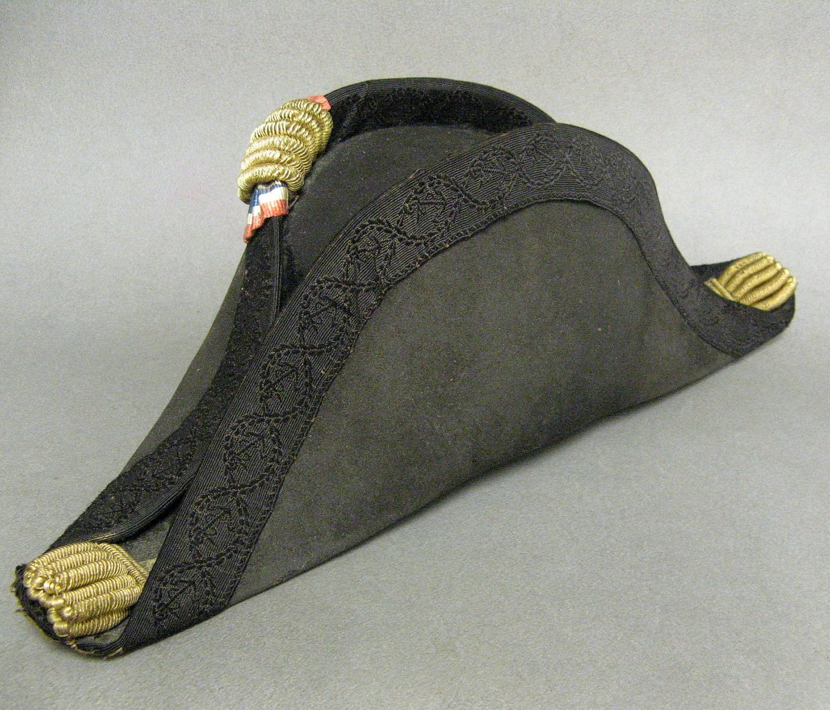 Third Republic Senior Navy Officer's Bicorne.-photo-3